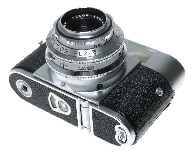 Voigtlander Vitomatic 1 35mm Film Camera Color-Skopar 1:2.8/50