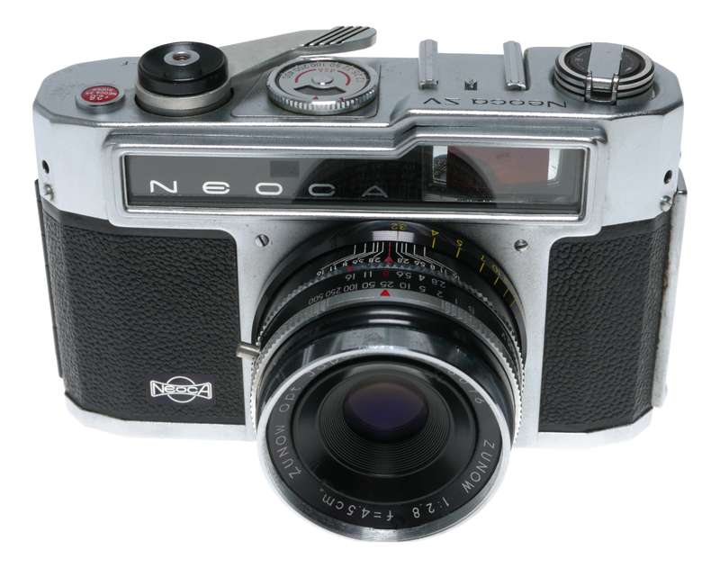 Neoca SV Super 35mm Film Rangefinder Camera Zunow 1:2.8 f=4.5cm