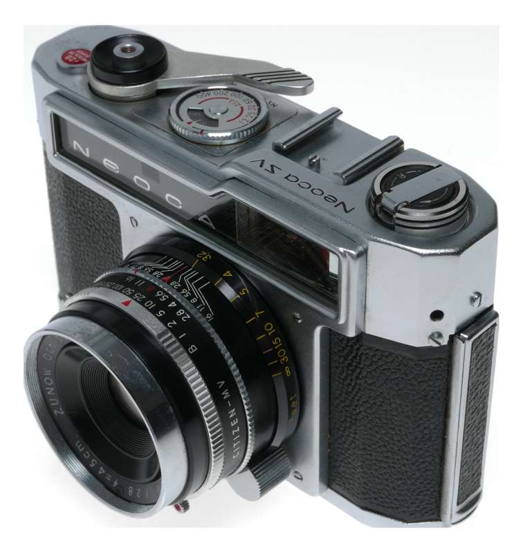 Neoca SV Super 35mm Film Rangefinder Camera Zunow 1:2.8 f=4.5cm