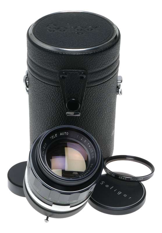 Soligor Tele Auto SLR Camera Lens 1:2.8 f=105mm CS Mount