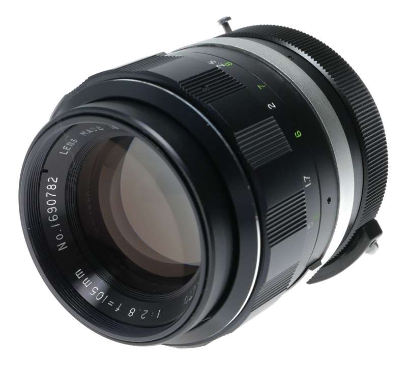 Soligor Tele Auto SLR Camera Lens 1:2.8 f=105mm CS Mount