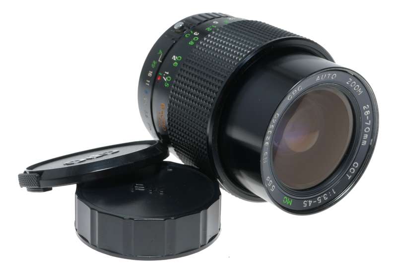CPC Auto Zoom 28-70mm 1:3.5-4.5 SLR Camera Lens PK Mount