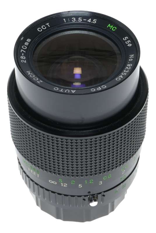 CPC Auto Zoom 28-70mm 1:3.5-4.5 SLR Camera Lens PK Mount