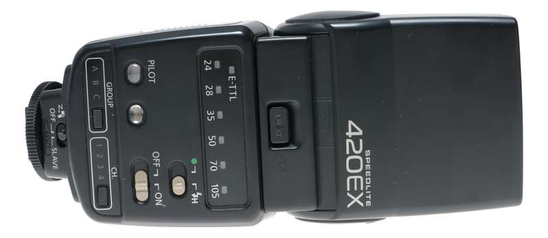 Canon Speedlite 420EX E-TTl Camera Shoe Mount Flash Unit