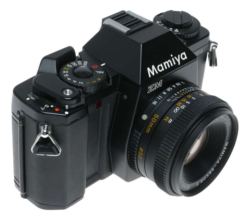 Mamiya ZM Quartz 35mm SLR Camera Sekor E Lenses Flash Instructions