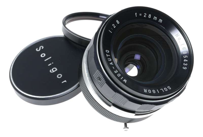 Soligor Auto-Wide 1:2.8 f=28mm Camera Lens CS Mount