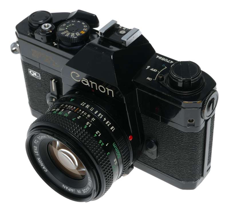 Canon FTb 35mm Film SLR Camera QL 1:1.8 50mm FD Mount