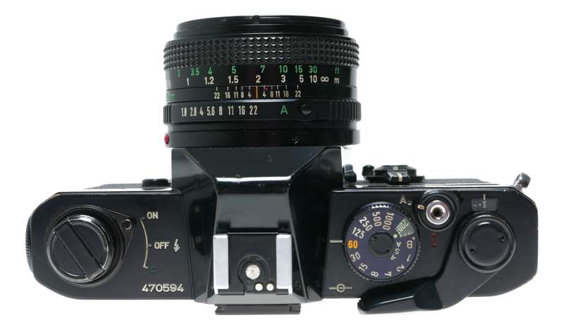 Canon FTb 35mm Film SLR Camera QL 1:1.8 50mm FD Mount