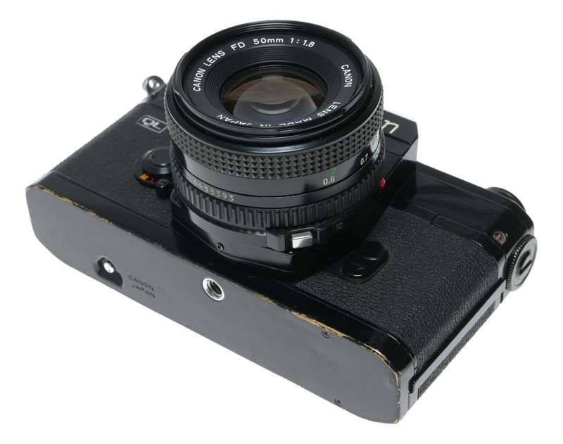 Canon FTb 35mm Film SLR Camera QL 1:1.8 50mm FD Mount