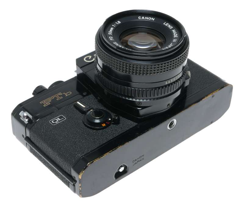 Canon FTb 35mm Film SLR Camera QL 1:1.8 50mm FD Mount