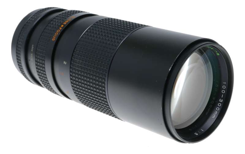 Tokina 100-300mm 1:5 Zoom Tele Camera Lens Nikon AI Mount