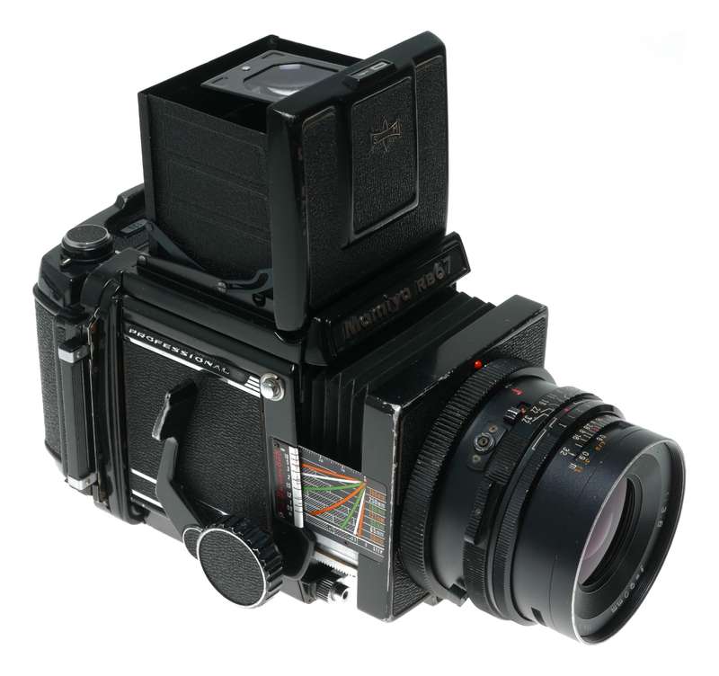 Mamiya RB67 Pro S Medium Format Film Camera Sekor-C Lens 1:3.8 f=90mm