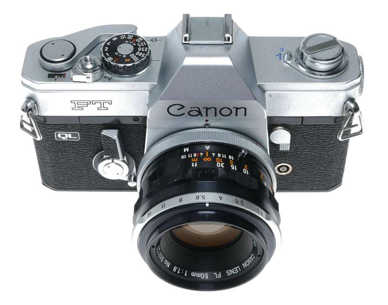 Canon FT 35mm Film SLR Camera QL 1:1.8 50mm FL Original Case