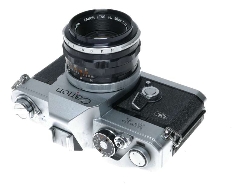 Canon FT 35mm Film SLR Camera QL 1:1.8 50mm FL Original Case