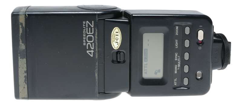 Canon Speedlite 420EZ A-TTl Camera Shoe Mount Flash Unit