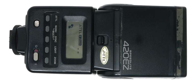 Canon Speedlite 420EZ A-TTl Camera Shoe Mount Flash Unit