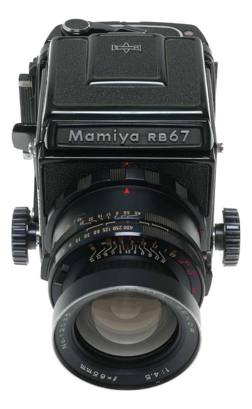 Mamiya RB67 Professional Medium Format Film Camera Sekor 1:4.5 f=65mm
