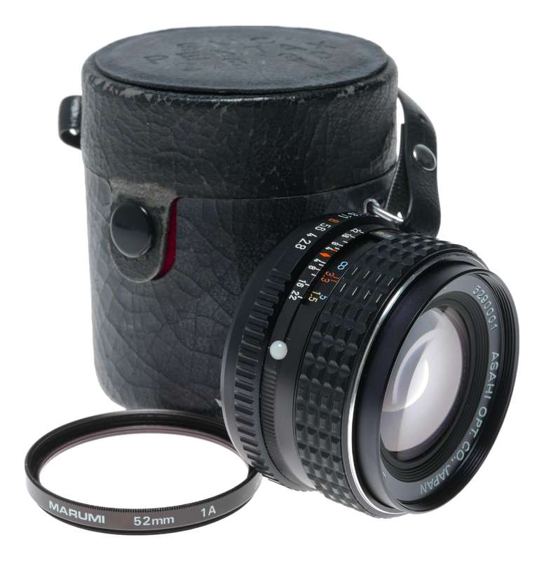 Asahi SMC Pentax 1:2.8 f=30mm Wide Angle K Mount Camera Lens