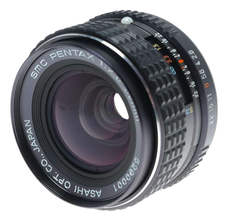 Asahi SMC Pentax 1:2.8 f=30mm Wide Angle K Mount Camera Lens