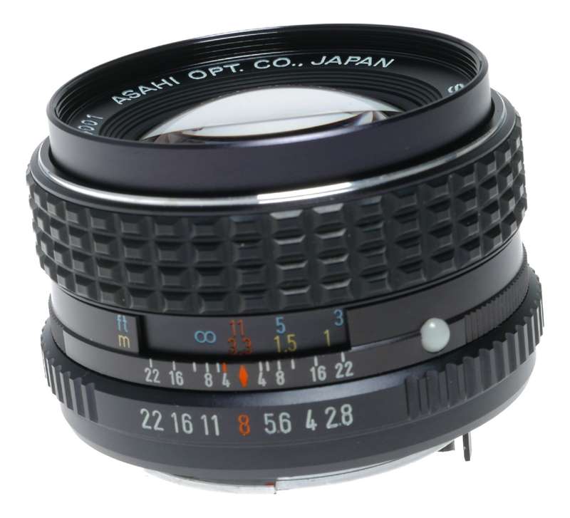 Asahi SMC Pentax 1:2.8 f=30mm Wide Angle K Mount Camera Lens