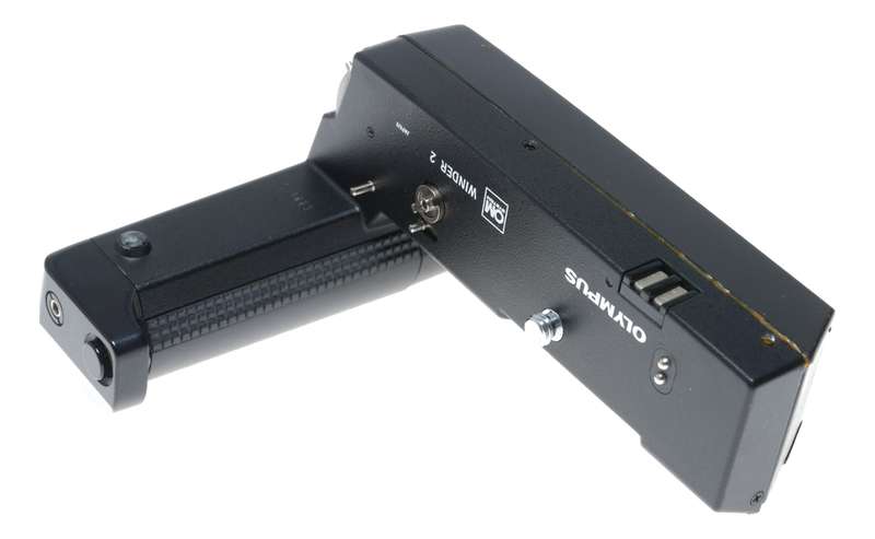 Olympus OM System Motor 2 Film Winder Grip Box Instructions