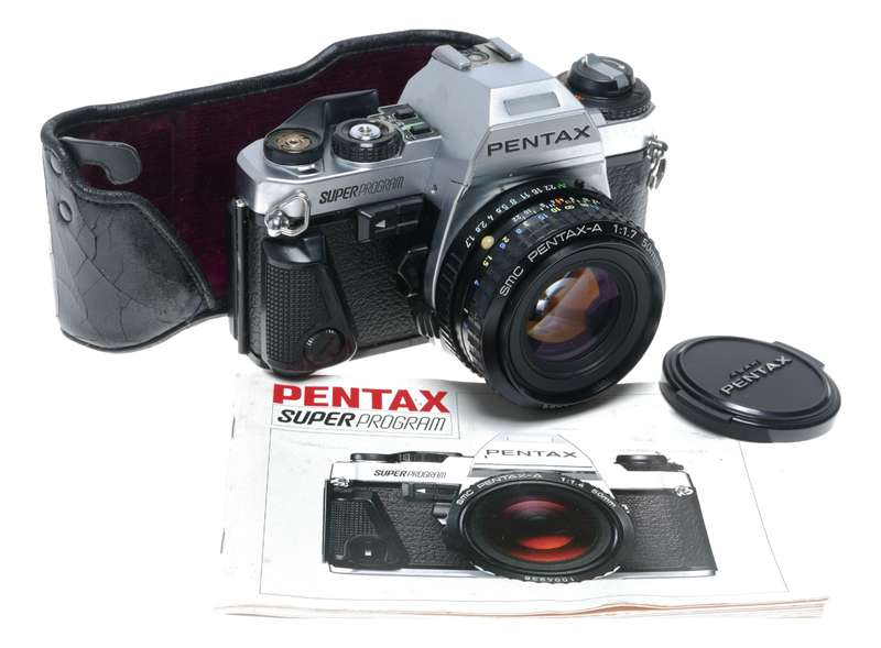 Pentax Super Program 35mm Film SLR Camera SMC 1:1.7 50mm