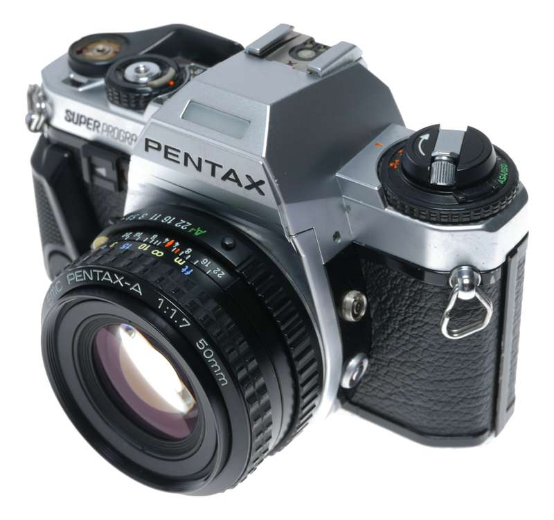 Pentax Super Program 35mm Film SLR Camera SMC 1:1.7 50mm