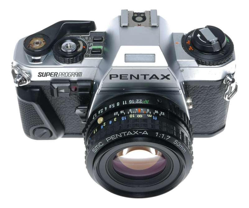 Pentax Super Program 35mm Film SLR Camera SMC 1:1.7 50mm