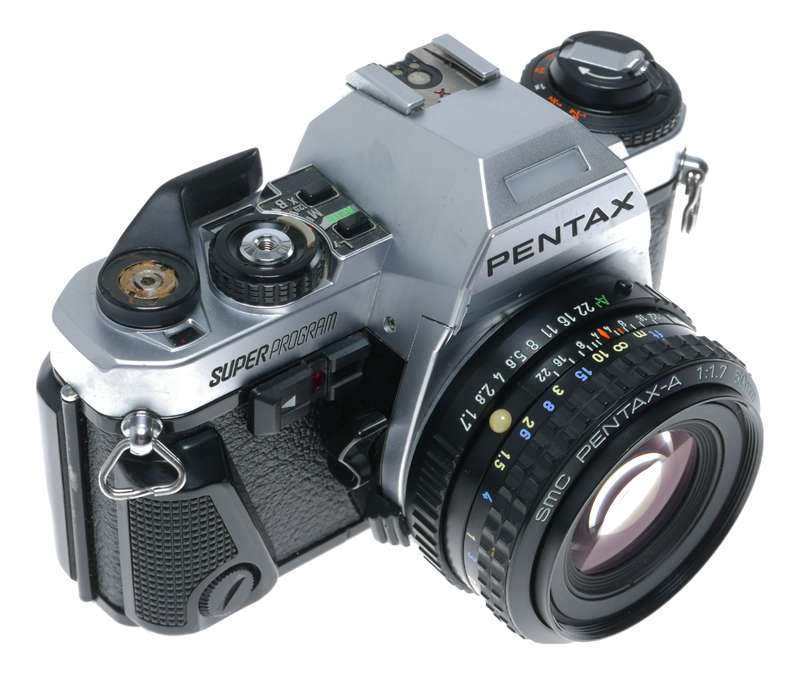 Pentax Super Program 35mm Film SLR Camera SMC 1:1.7 50mm