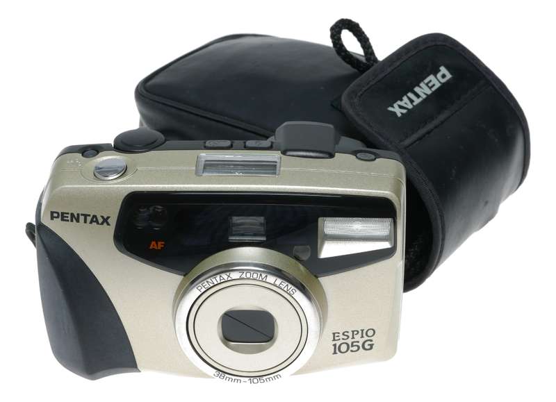 Pentax Espio 105G Compact AF 35mm Film Camera 38-105 Zoom Lens