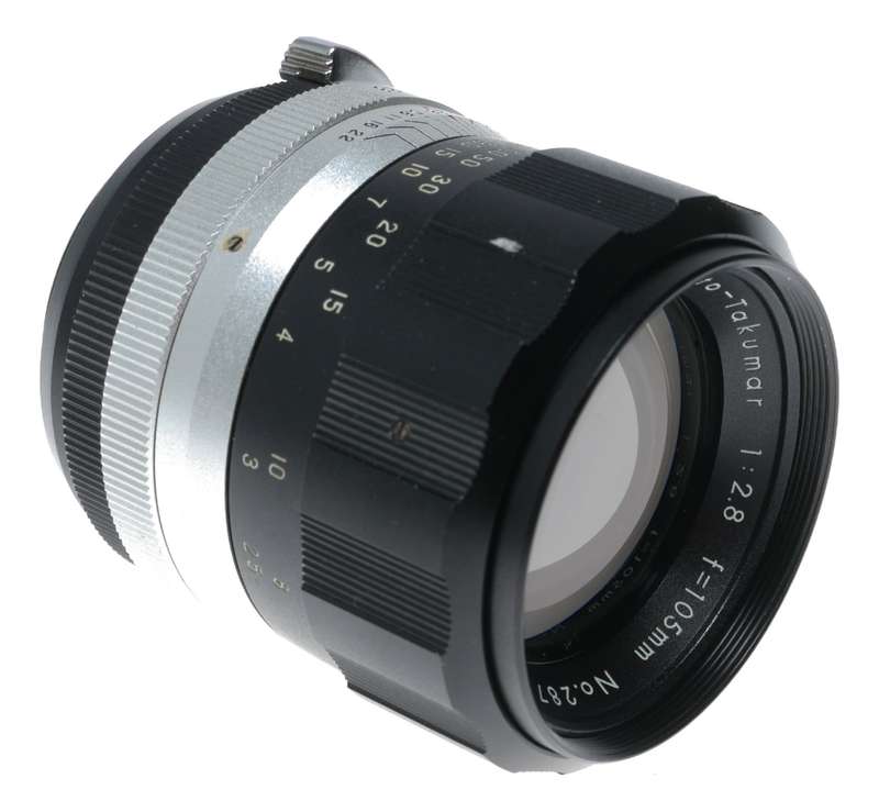 Asahi Pentax Auto-Takumar 1:2.8 f=105mm SLR Camera Lens