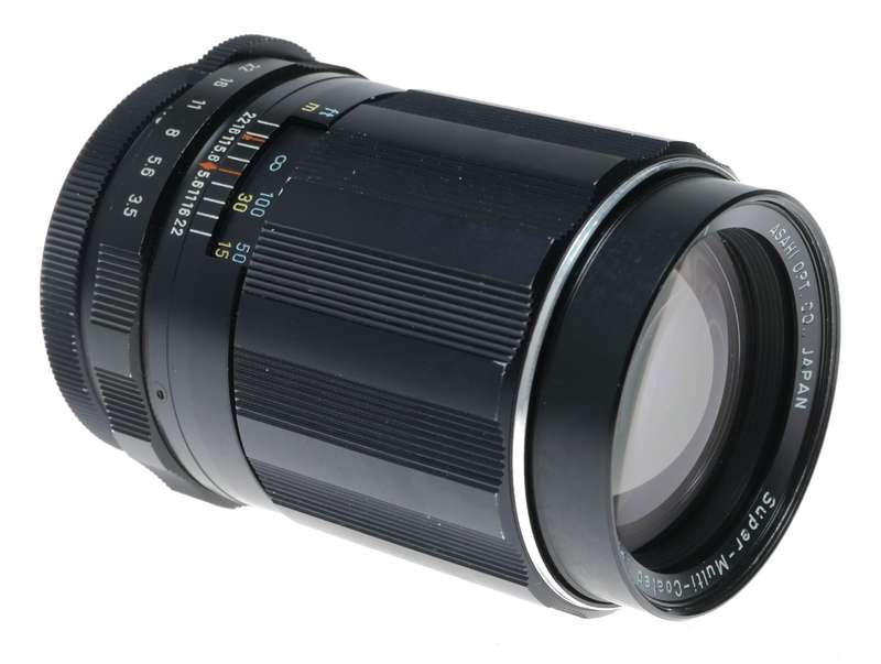 Asahi Pentax SMC Takumar 1:3.5 f=135mm Tele SLR Camera Lens Hood Caps