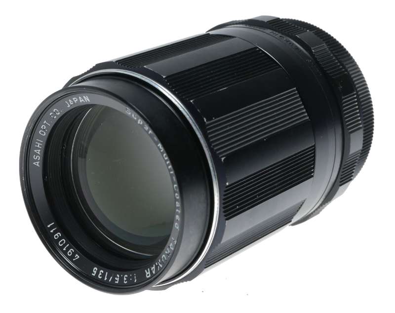 Asahi Pentax SMC Takumar 1:3.5 f=135mm Tele SLR Camera Lens Hood Caps