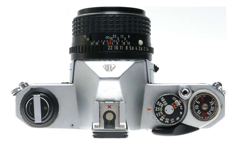 Asahi Pentax K1000 SE 35mm Film SLR Camera SMC 1.4 50mm M Lens