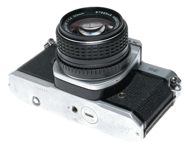 Asahi Pentax K1000 SE 35mm Film SLR Camera SMC 1.4 50mm M Lens