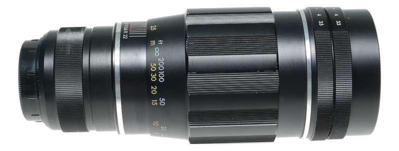 Asahi Pentax Takumar 1:3.5 200mm SLR Camera Lens M42 Mount