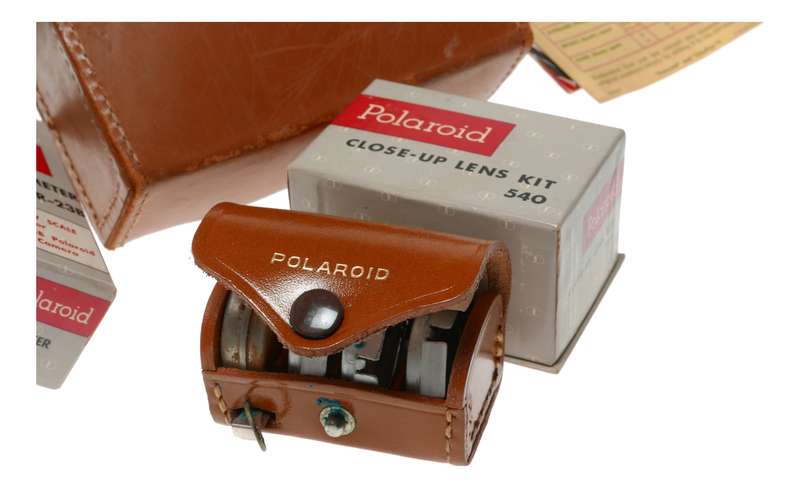 Polaroid Highlander Land Camera Model 80A Original Box Lenses Filters Lightmeter Case