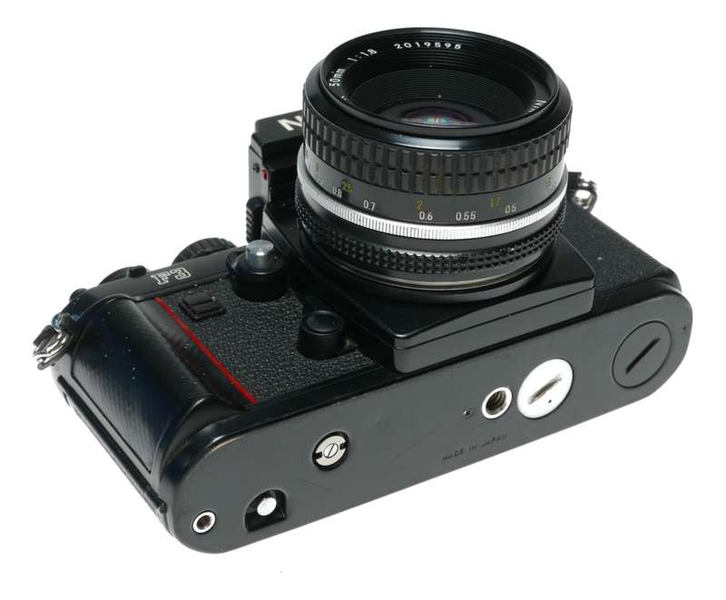 Nikon F3 35mm Film Professional SLR Camera Nikkor 1.8/50