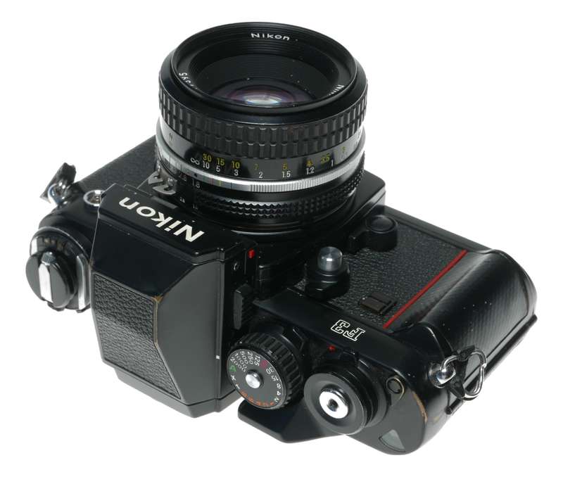 Nikon F3 35mm Film Professional SLR Camera Nikkor 1.8/50