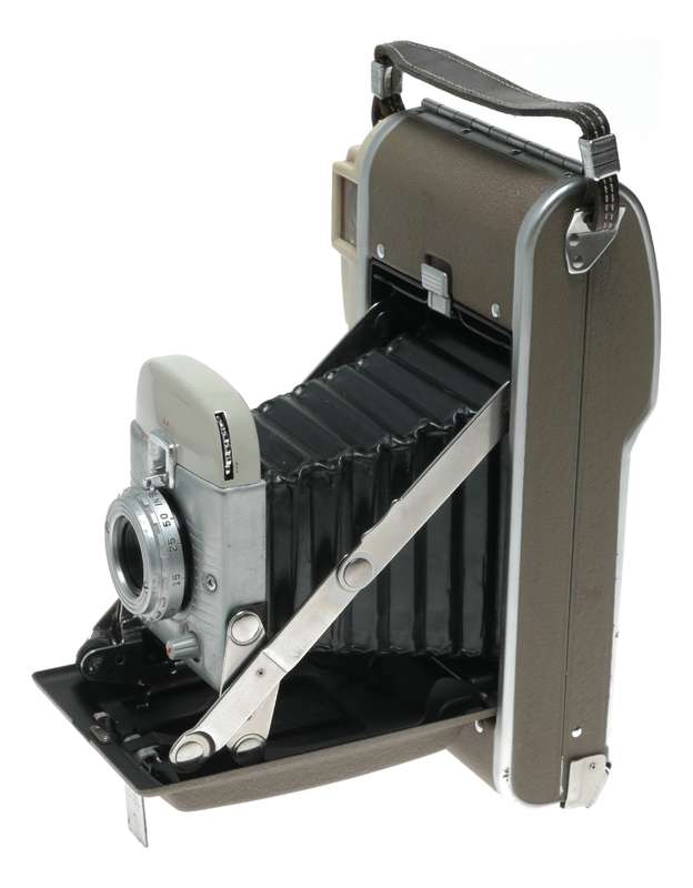 Polaroid Highlander Land Camera Model 80A Original Box Lenses Filters Lightmeter Case