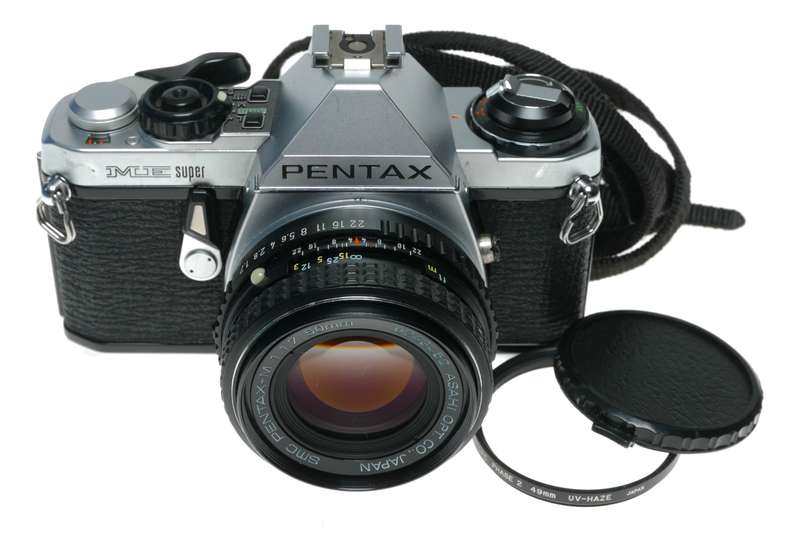 Pentax ME Super 35mm Film SLR Camera SMC 1:1.7 f=50mm Lens