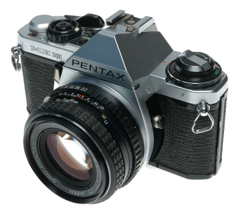 Pentax ME Super 35mm Film SLR Camera SMC 1:1.7 f=50mm Lens