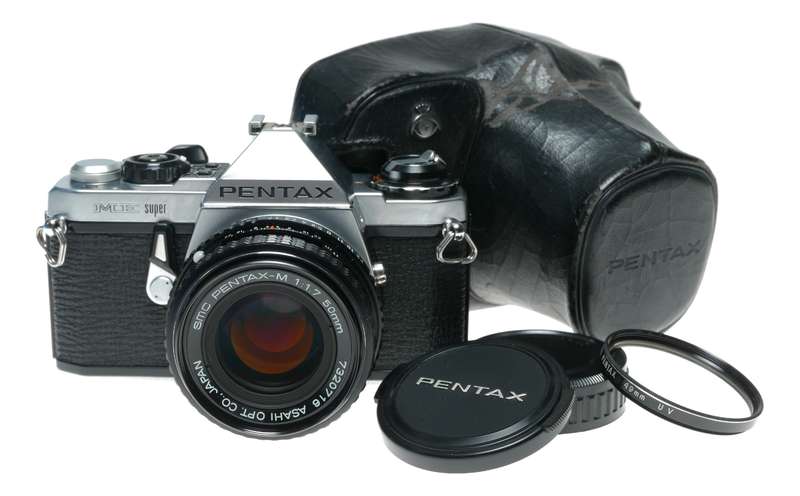Pentax ME Super SMC 1:1.7 f=50mm Lens 35mm Film SLR Camera