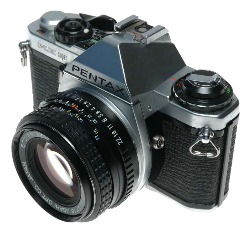 Pentax ME Super SMC 1:1.7 f=50mm Lens 35mm Film SLR Camera
