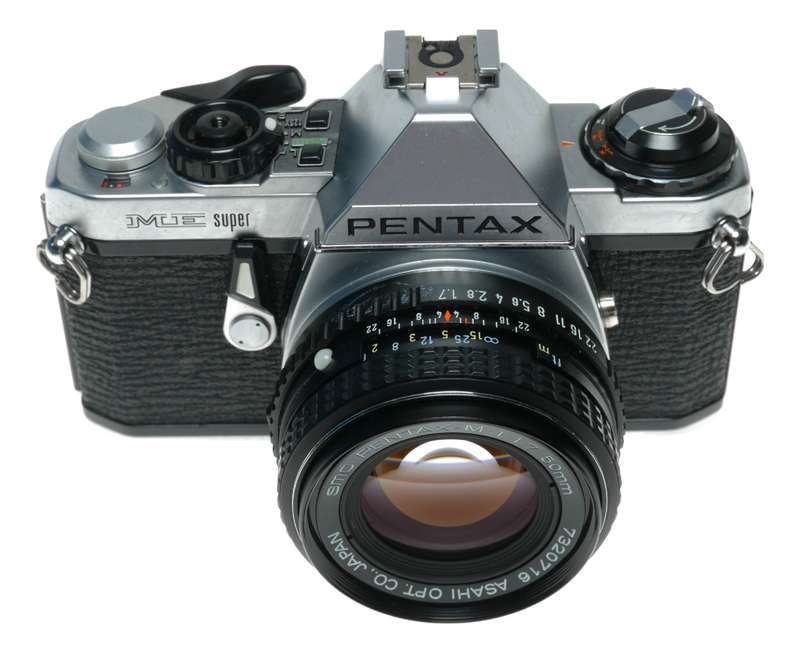 Pentax ME Super SMC 1:1.7 f=50mm Lens 35mm Film SLR Camera