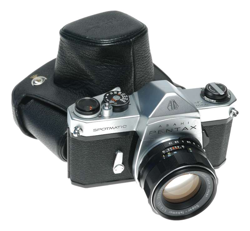Pentax SP Spotmatic 35mm Film SLR Camera Super Takumar 1:1.8/55 Pouch