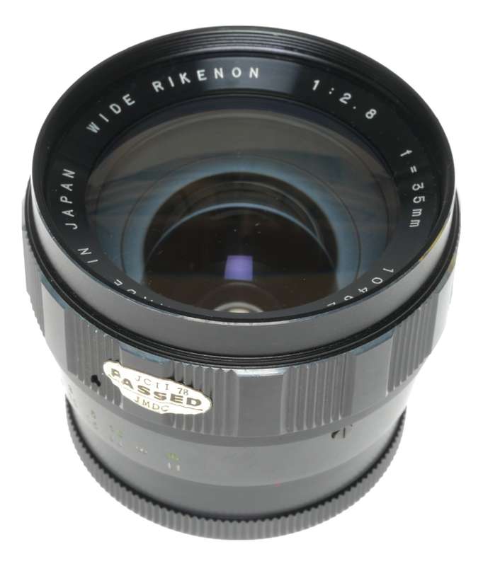 Ricoh 126C Flex TLS Wide Rikenon Lens 1:2.8 f=35mm