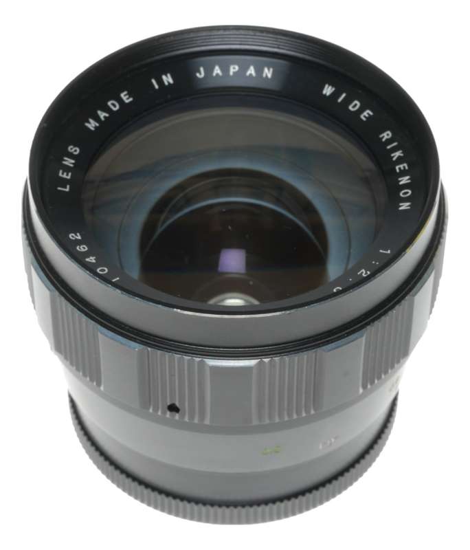 Ricoh 126C Flex TLS Wide Rikenon Lens 1:2.8 f=35mm