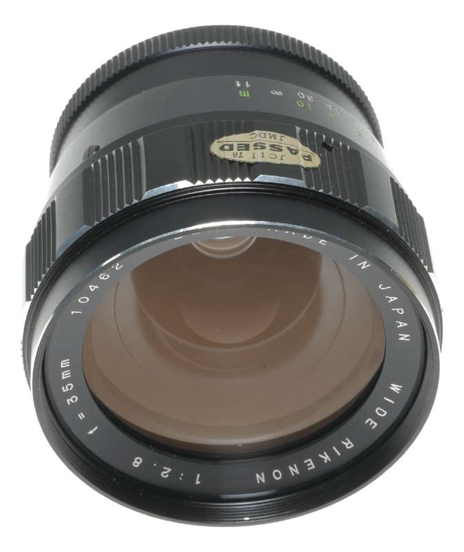 Ricoh 126C Flex TLS Wide Rikenon Lens 1:2.8 f=35mm