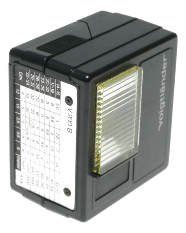 Voigtlander V200B Miniature Shoe Mount Electronic Camera Flash